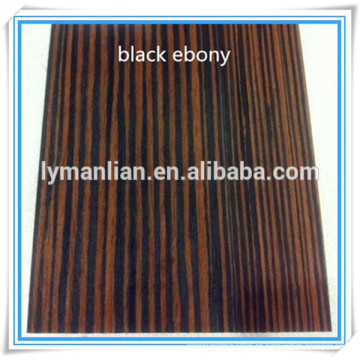 madera contrachapada de madera de ébano negro